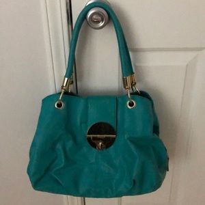 Teal/Aqua large purse
